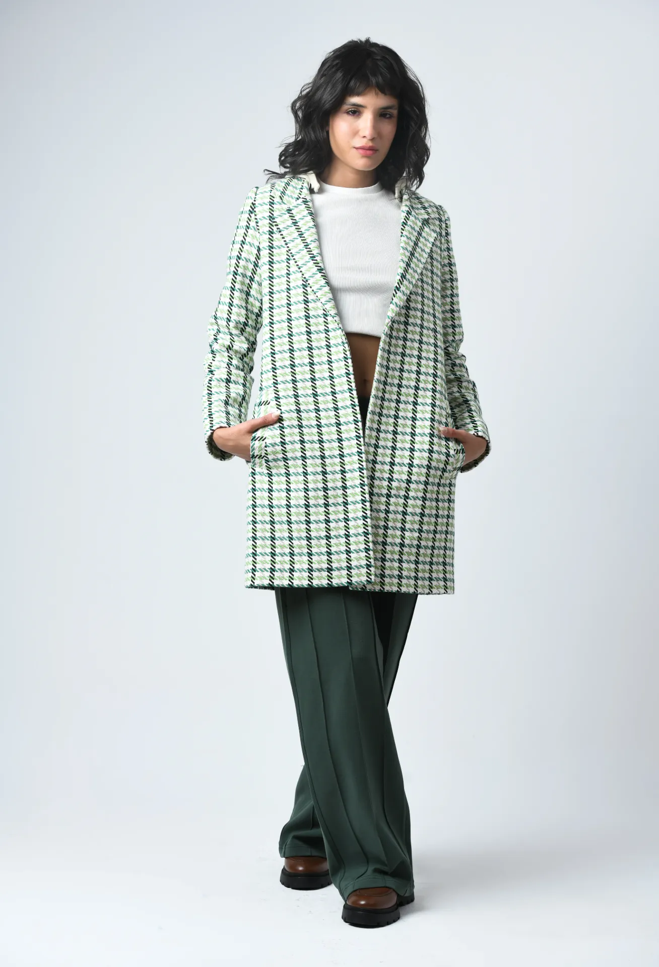 Jacket Hoddie  - Green