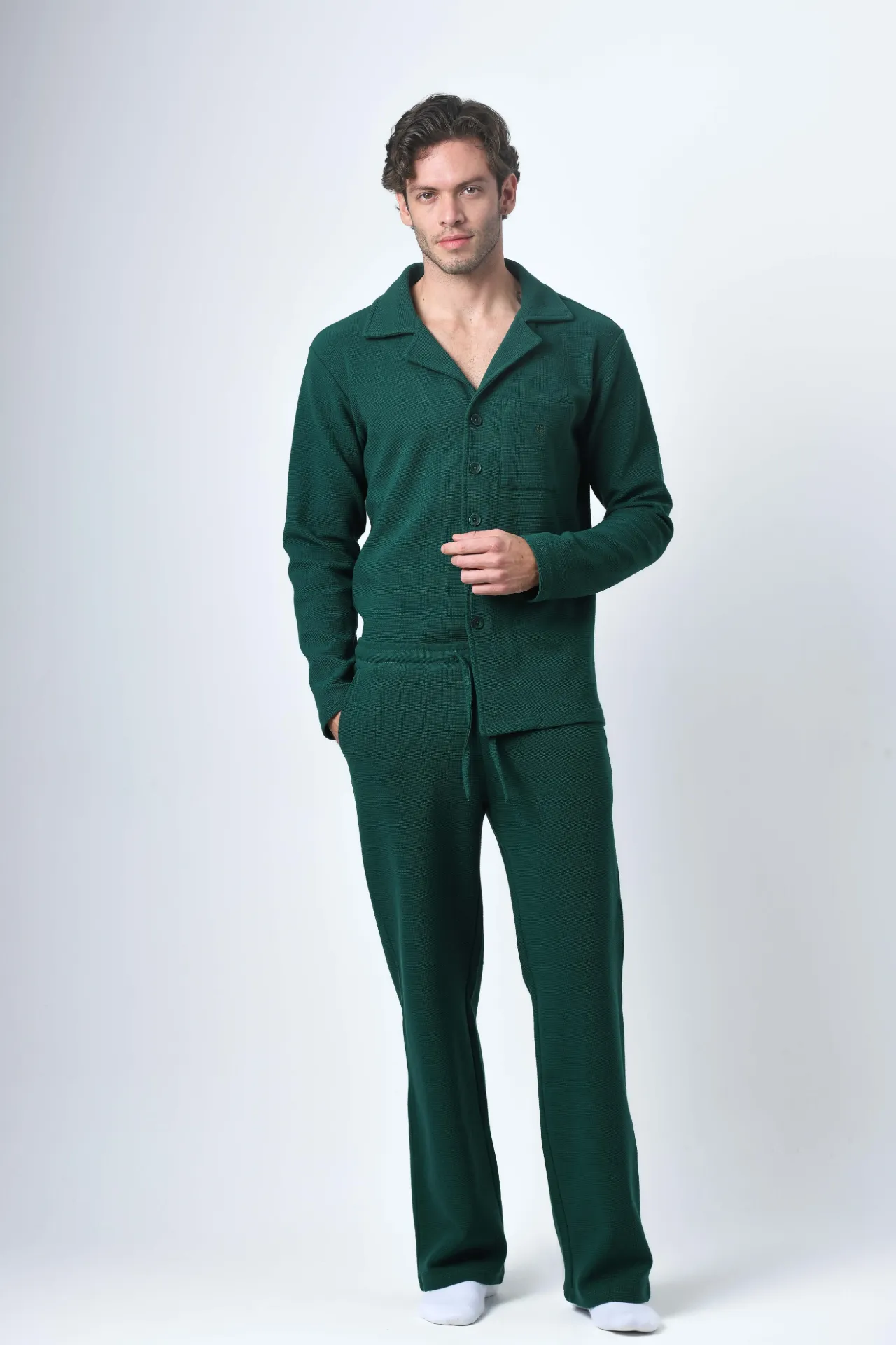 Men's Pajama - Olive (S)